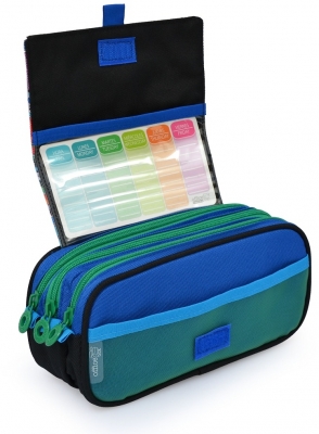 Penar Office box tip etui, 3 fermoare, diverse modele, editie pentru baieti